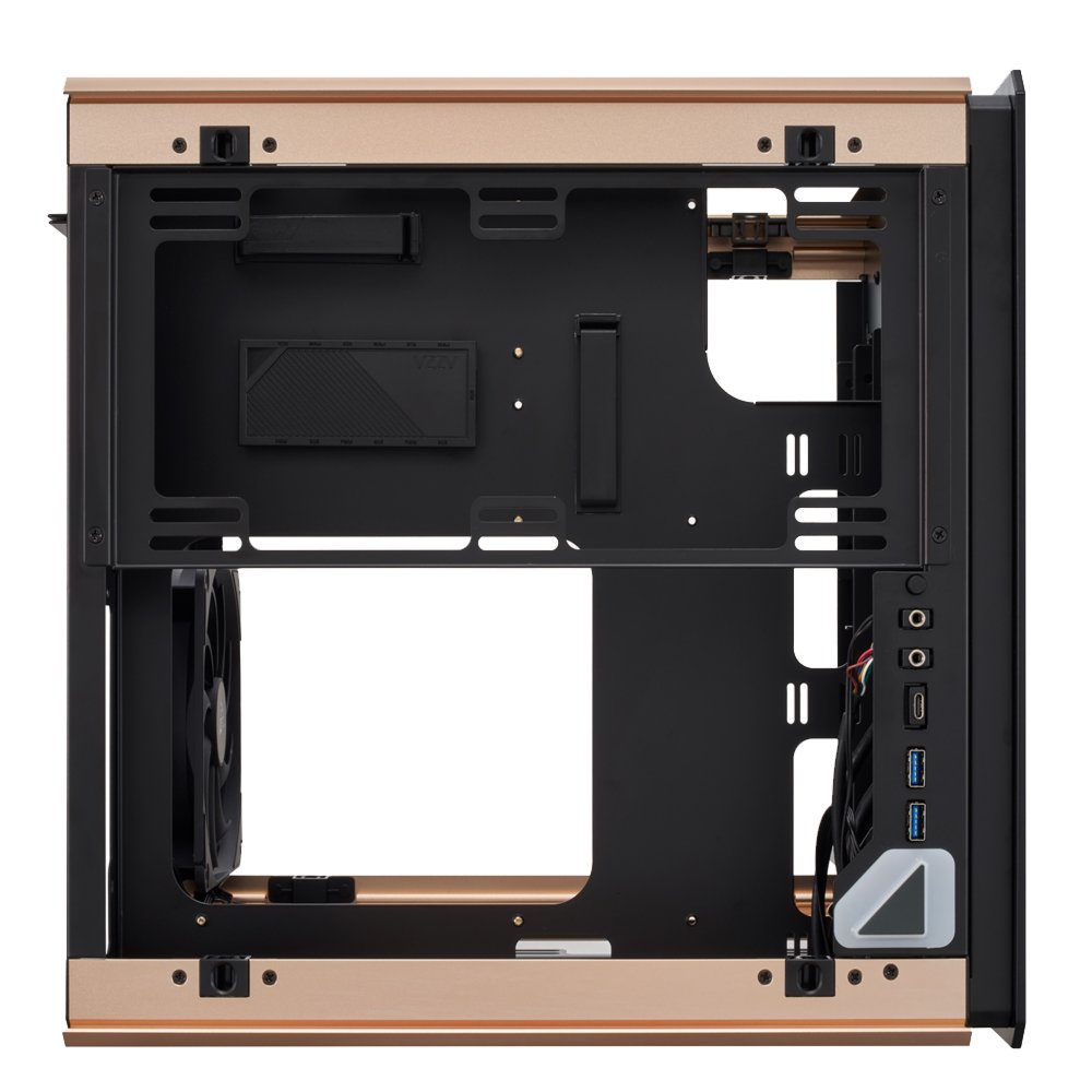 Azza Regis Cube Case | Zwart, Goud, Grijs 5 Azza Regis Cube Case | Zwart, Goud, Grijs - Afbeelding 5