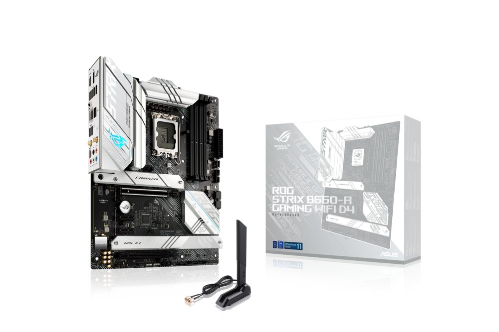 ASUS ROG STRIX B660-A GAMING WIFI D4 | Socket LGA 1700 | Intel B660 | 4xDDR4 | ATX | Moederbord 5 ASUS ROG STRIX B660-A GAMING WIFI D4 | Socket LGA 1700 | Intel B660 | 4xDDR4 | ATX | Moederbord - Afbeelding 5