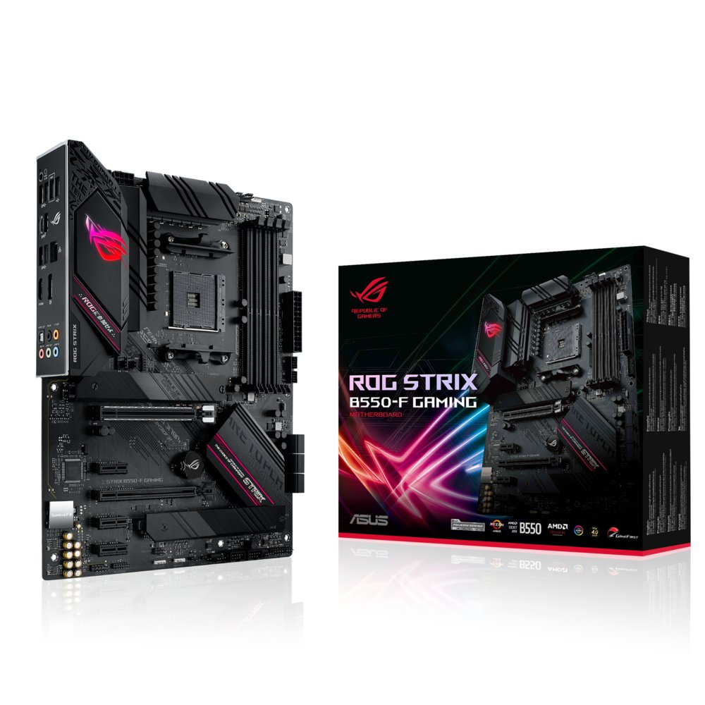ASUS ROG STRIX B550-F GAMING | Socket AM4 | AMD B550 | 4xDDR4 | ATX | Moederbord 5 ASUS ROG STRIX B550-F GAMING | Socket AM4 | AMD B550 | 4xDDR4 | ATX | Moederbord - Afbeelding 5