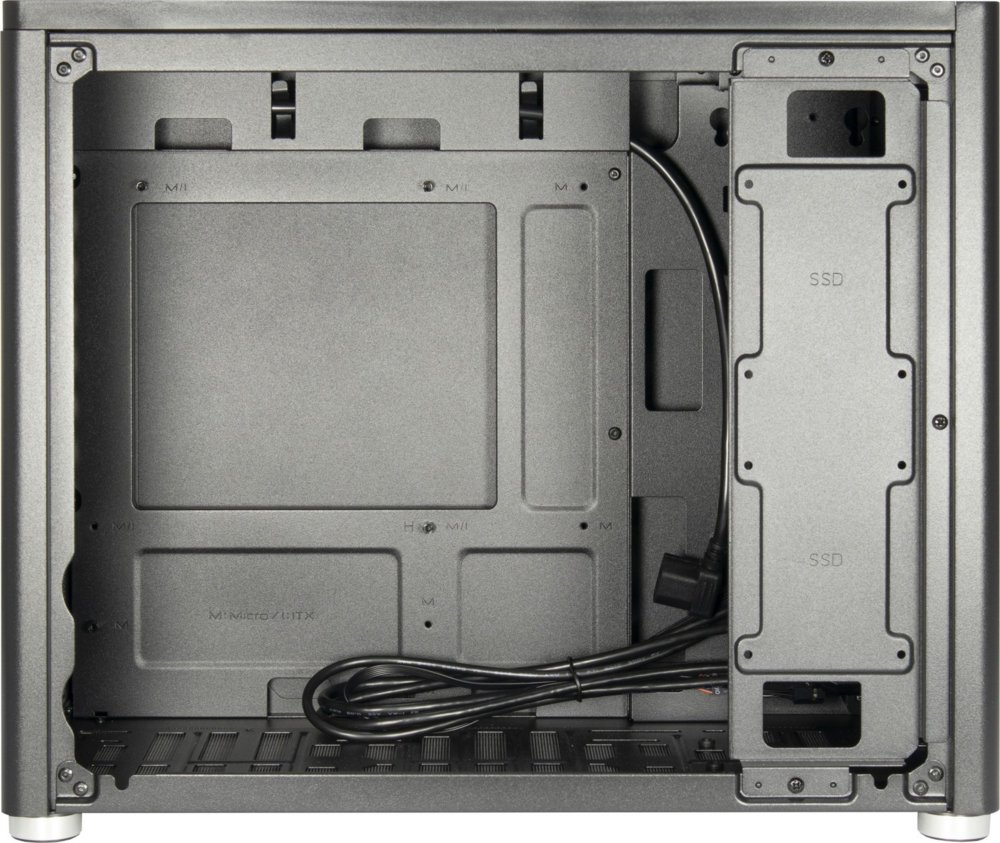 Inter-Tech X2 Duplex | Micro Tower Case | Zwart 6 Inter-Tech X2 Duplex | Micro Tower Case | Zwart - Afbeelding 6