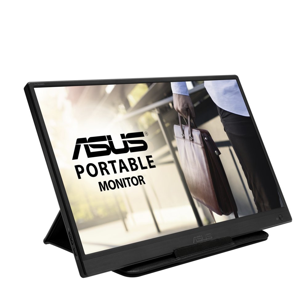ASUS ZenScreen MB165B | 15.6" WXGA LED Portable Monitor (1366x768) | Zwart 3 ASUS ZenScreen MB165B | 15.6" WXGA LED Portable Monitor (1366x768) | Zwart - Afbeelding 3