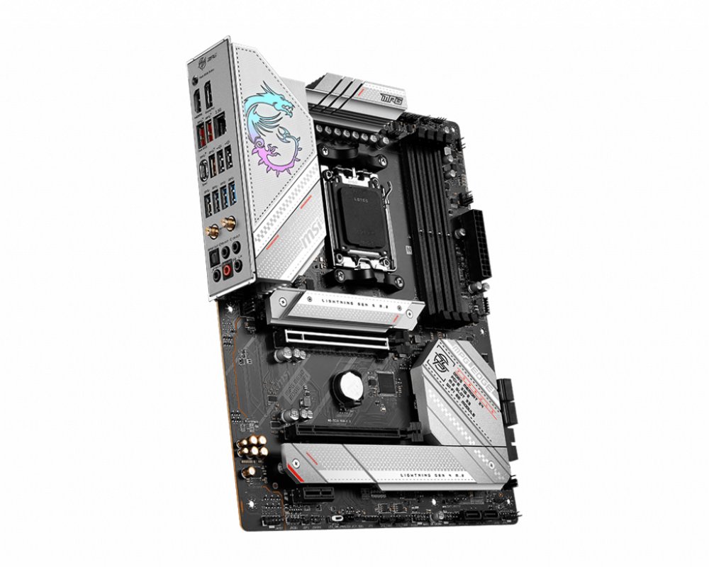 MSI MPG B650 EDGE WIFI | Socket AM5 | AMD B650 | 4xDDR5 | ATX | Moederbord 3 MSI MPG B650 EDGE WIFI | Socket AM5 | AMD B650 | 4xDDR5 | ATX | Moederbord - Afbeelding 3