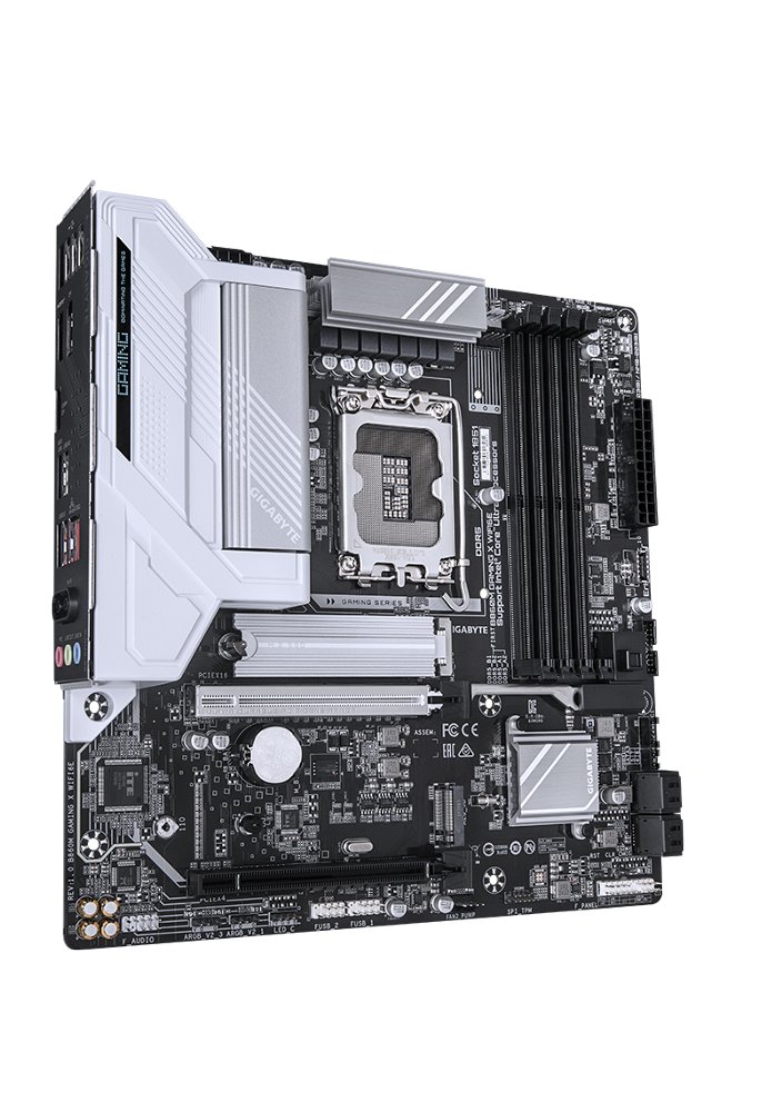 Gigabyte B860M GAMING X WIFI6E | Socket LGA 1851 (V1) | Intel B860 | 4xDDR5 | Micro ATX | Moederbord 2 Gigabyte B860M GAMING X WIFI6E | Socket LGA 1851 (V1) | Intel B860 | 4xDDR5 | Micro ATX | Moederbord - Afbeelding 2