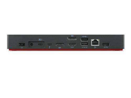 Lenovo 40B00300EU | Docking Station & Poortreplicator | Thunderbolt 4 | Zwart/Rood 6 Lenovo 40B00300EU | Docking Station & Poortreplicator | Thunderbolt 4 | Zwart/Rood - Afbeelding 6