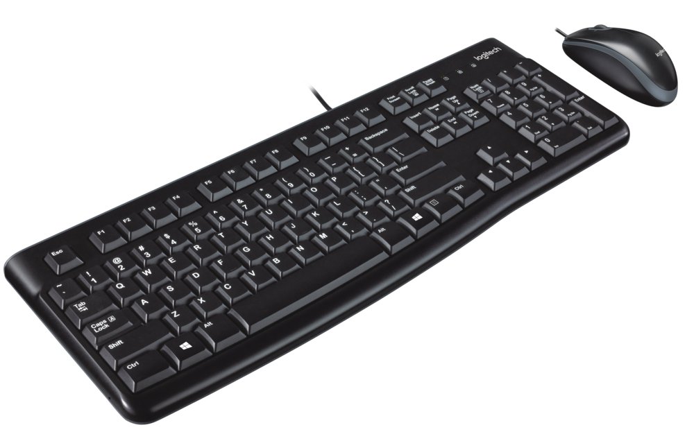 Logitech MK120 | Bedrade Muis en Toetsenbordcombo | QWERTY 2 Logitech MK120 | Bedrade Muis en Toetsenbordcombo | QWERTY - Afbeelding 2