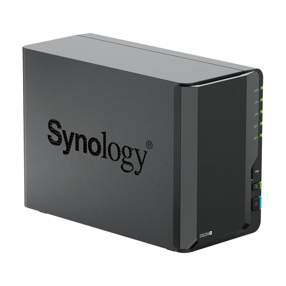 Synology DiskStation DS224+ NAS | 2 Drive Bays | Intel J4125 | 2x Gigabit Ethernet | Zwart 6 Synology DiskStation DS224+ NAS | 2 Drive Bays | Intel J4125 | 2x Gigabit Ethernet | Zwart - Afbeelding 6