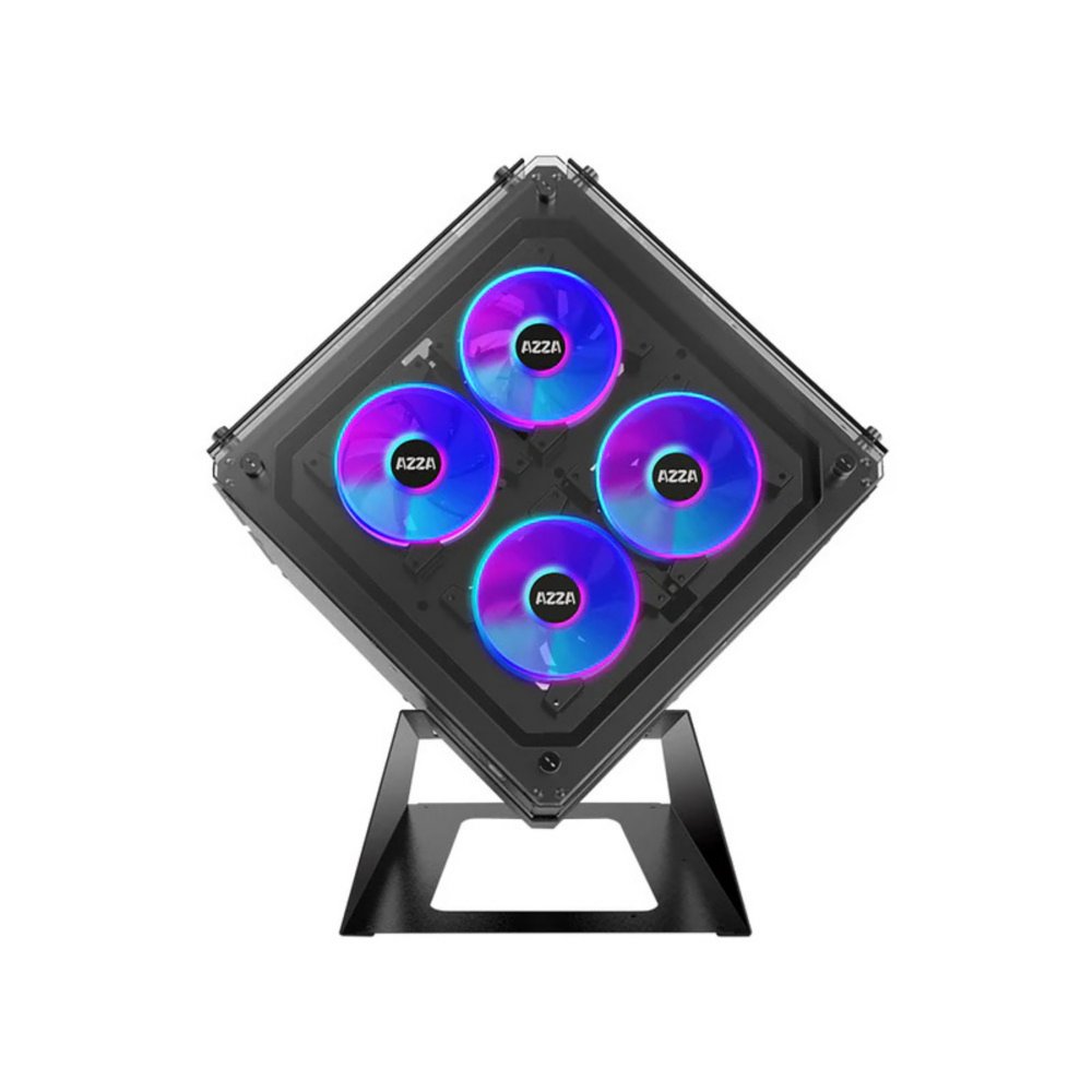 Azza Cube Case 802 | Zwart 6 Azza Cube Case 802 | Zwart - Afbeelding 6