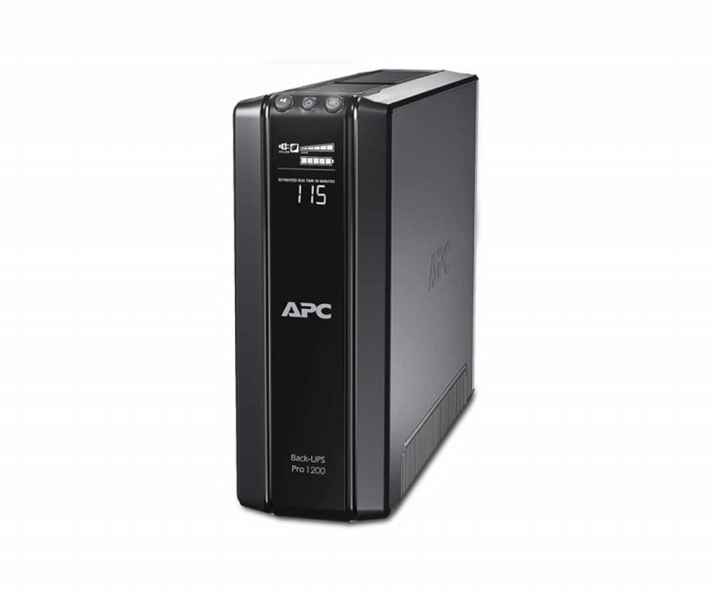 APC Back-UPS Pro BR1200G-FR | 1200 VA | 6 Franse/Belgische Stopcontacten (3 op Accu) | AVR Spanningstabilisatie | Bescherming tegen Stroomstoringen 1 APC Back-UPS Pro BR1200G-FR | 1200 VA | 6 Franse/Belgische Stopcontacten (3 op Accu) | AVR Spanningstabilisatie | Bescherming tegen Stroomstoringen