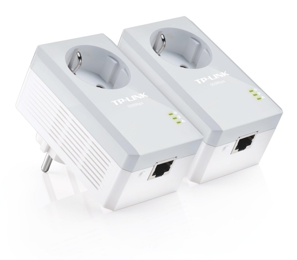 TP-Link TL-PA4010P KIT V5 | Powerline Adapter Set | 600 Mbps | Fast Ethernet | Met Stopcontact | Wit | HomePlug AV 1 TP-Link TL-PA4010P KIT V5 | Powerline Adapter Set | 600 Mbps | Fast Ethernet | Met Stopcontact | Wit | HomePlug AV