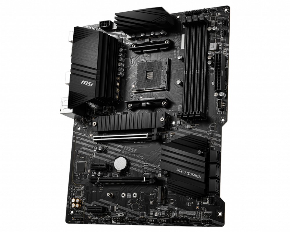 MSI B550-A PRO | Socket AM4 | AMD B550 | 4xDDR4 | ATX | Moederbord 3 MSI B550-A PRO | Socket AM4 | AMD B550 | 4xDDR4 | ATX | Moederbord - Afbeelding 3