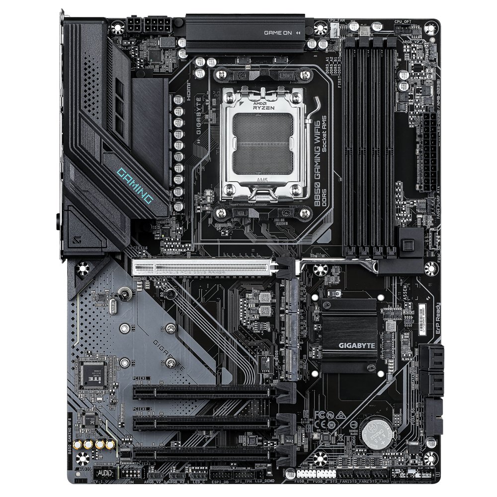 Gigabyte B850 GAMING WIFI6 | Socket AM5 | AMD B850 | 4xDDR5 | ATX | Moederbord 2 Gigabyte B850 GAMING WIFI6 | Socket AM5 | AMD B850 | 4xDDR5 | ATX | Moederbord - Afbeelding 2