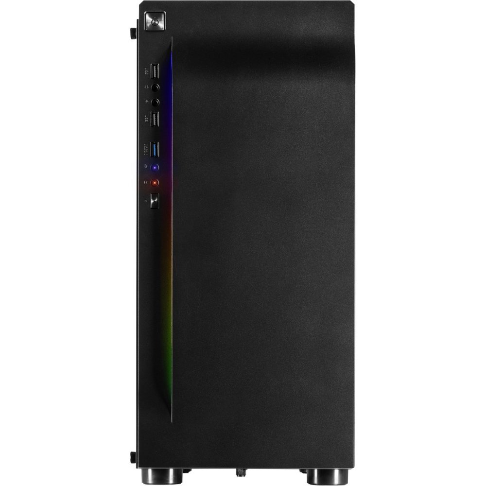 Inter-Tech A-3411 Creek RGB | Midi Tower | Zwart 3 Inter-Tech A-3411 Creek RGB | Midi Tower | Zwart - Afbeelding 3
