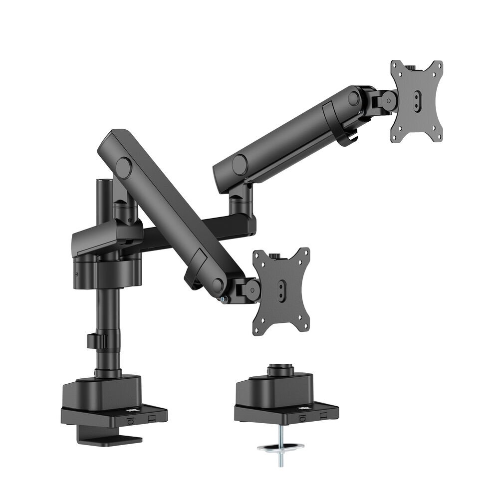 ACT AC8328 | Verstelbare Monitor-bureaubeugel | Tot 35" | Max 12kg | VESA 100x100 | 2 Monitoren 1 ACT AC8328 | Verstelbare Monitor-bureaubeugel | Tot 35" | Max 12kg | VESA 100x100 | 2 Monitoren