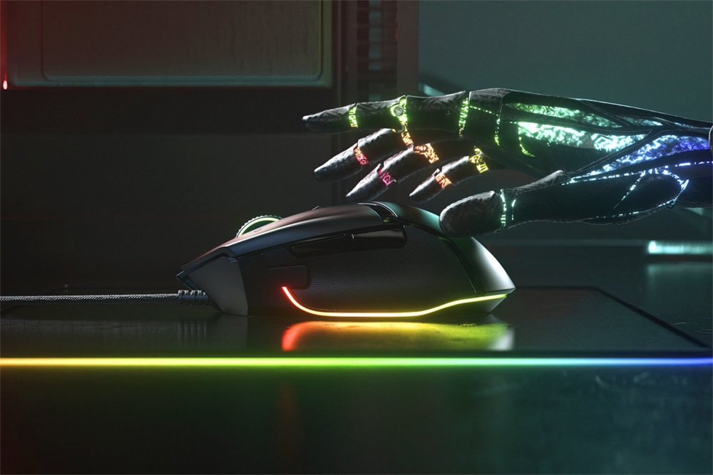 Razer Basilisk V3 | Bekabelde Gaming Muis | Rechtshandig | USB-A | 26000 DPI | Zwart 5 Razer Basilisk V3 | Bekabelde Gaming Muis | Rechtshandig | USB-A | 26000 DPI | Zwart - Afbeelding 5