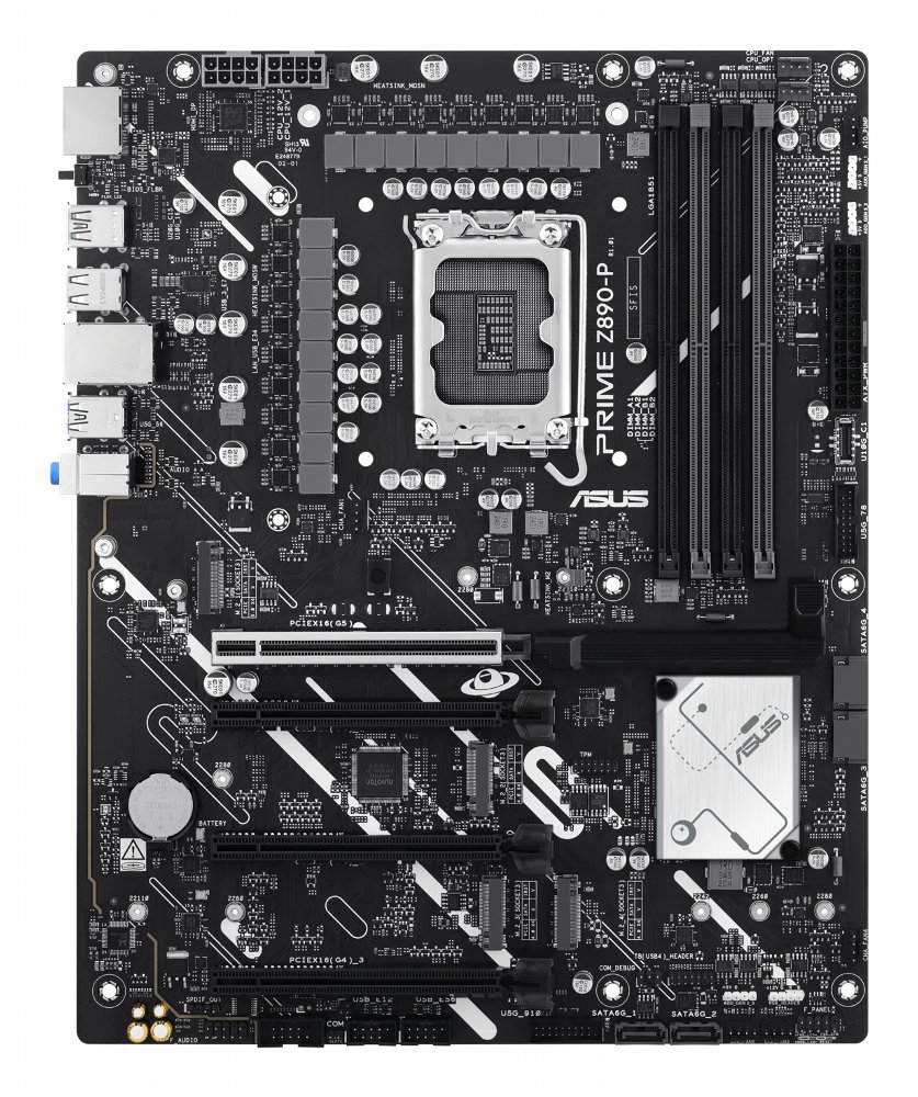 ASUS PRIME Z890-P | Socket LGA 1851 | Intel Z890 | 4xDDR5 | ATX | Moederbord 1 ASUS PRIME Z890-P | Socket LGA 1851 | Intel Z890 | 4xDDR5 | ATX | Moederbord