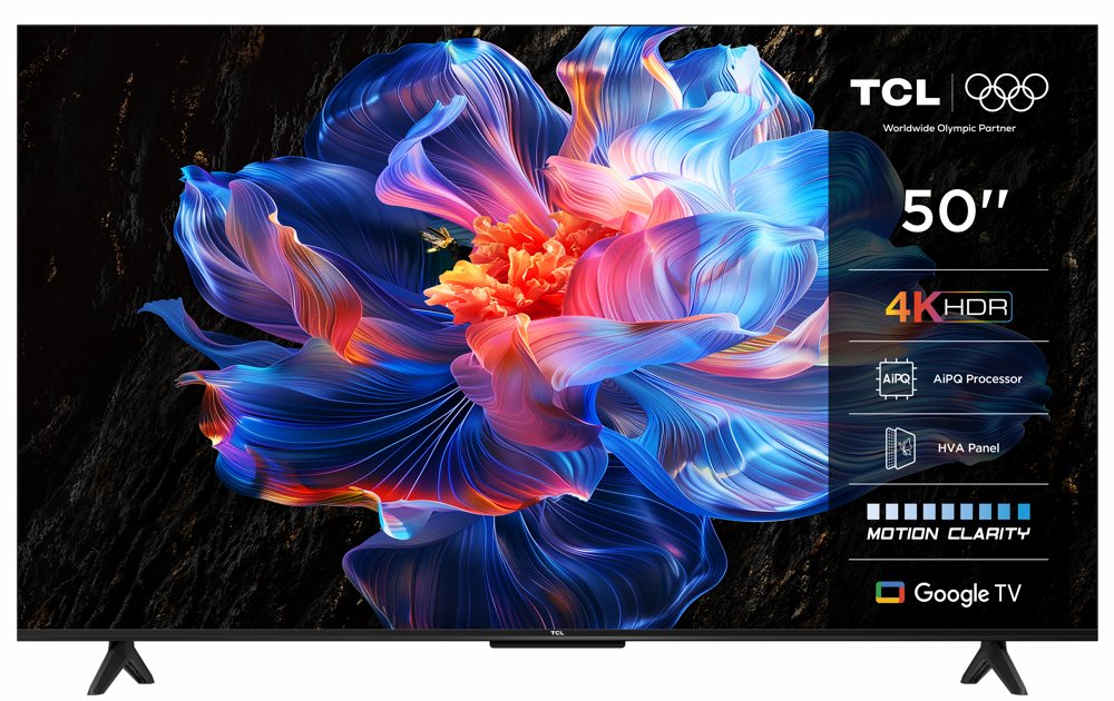 TCL 50P69B | 50'' 4K Ultra HD LED Smart TV | Google TV met HDR10+ | HDMI 2.1 | 50Hz | Wifi 1 TCL 50P69B | 50'' 4K Ultra HD LED Smart TV | Google TV met HDR10+ | HDMI 2.1 | 50Hz | Wifi