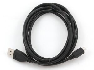 Gembird CCP-MUSB2-AMBM-1M | USB 2.0 | USB-A naar Micro-USB-B | 1m | Zwart