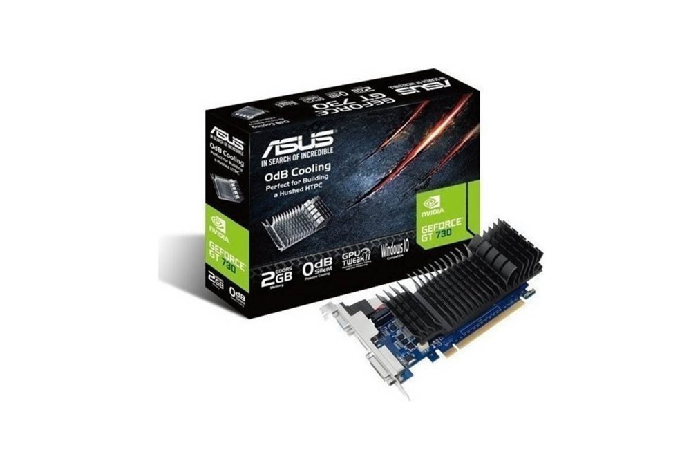 Asus GeForce GT 730 | 2GB GDDR5 VRAM | Low Profile | Videokaart | GPU | Nvidia 1 Asus GeForce GT 730 | 2GB GDDR5 VRAM | Low Profile | Videokaart | GPU | Nvidia