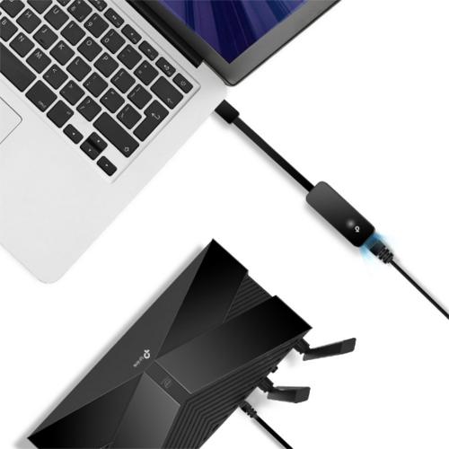 TP-Link UE306 | USB 3.0 naar Gigabit Ethernet Netwerkadapter | 1000 Mbps | Inklapbaar & Draagbaar 5 TP-Link UE306 | USB 3.0 naar Gigabit Ethernet Netwerkadapter | 1000 Mbps | Inklapbaar & Draagbaar - Afbeelding 5
