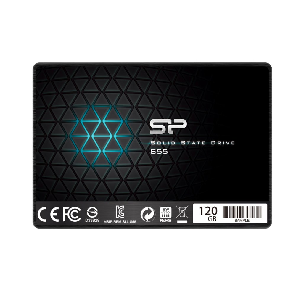 Silicon Power Slim S55 | 120 GB SATA SSD | 2,5″ | tot 520 MB/s Lezen 1 Silicon Power Slim S55 | 120 GB SATA SSD | 2