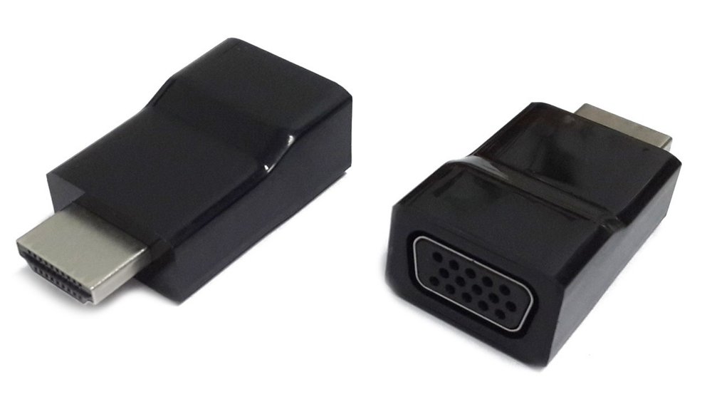 Gembird kabel-tussenstuk | HDMI naar VGA | Zwart | A-HDMI-VGA-001 1 Gembird kabel-tussenstuk | HDMI naar VGA | Zwart | A-HDMI-VGA-001
