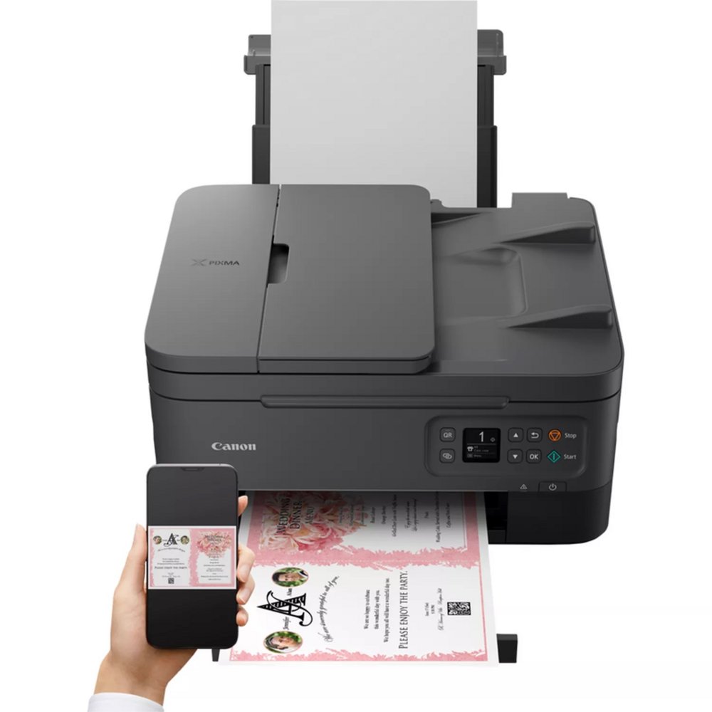 Canon PIXMA TS7450i | All-in-One Inkjetprinter | Kleur | A4 | 4800 × 1200 dpi | Wi-Fi | ADF 8 Canon PIXMA TS7450i | All-in-One Inkjetprinter | Kleur | A4 | 4800 × 1200 dpi | Wi-Fi | ADF - Afbeelding 8