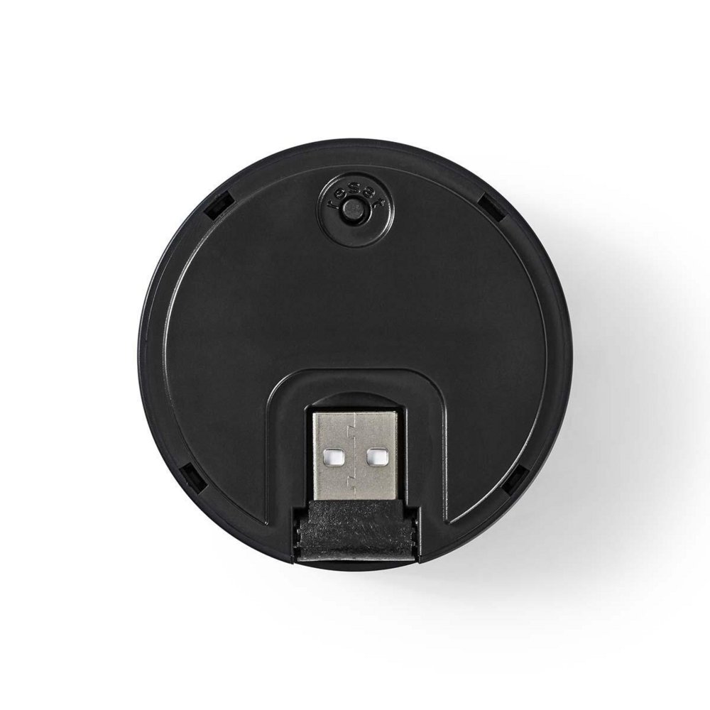 Nedis WIFICDPC10BK | Draadloze deurbelontvanger | USB-gevoed | 433 MHz | 80 dB | Zwart 4 Nedis WIFICDPC10BK | Draadloze deurbelontvanger | USB-gevoed | 433 MHz | 80 dB | Zwart - Afbeelding 4