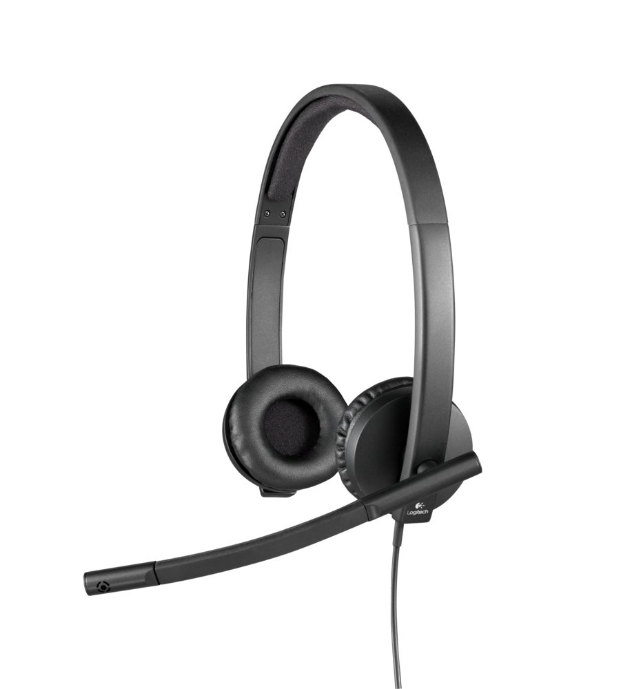Logitech H570e | Bedrade On-ear USB-A Headset | Zwart 7 Logitech H570e | Bedrade On-ear USB-A Headset | Zwart - Afbeelding 7