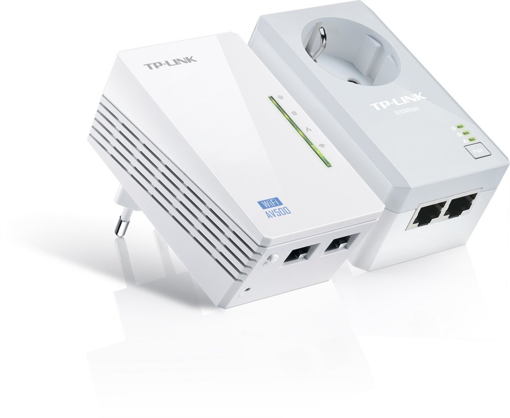 TP-Link TL-WPA4226 KIT | Powerline Adapter Set | 600 Mbps | Wi-Fi N300 | Fast Ethernet | Met Stopcontact | Wit 1 TP-Link TL-WPA4226 KIT | Powerline Adapter Set | 600 Mbps | Wi-Fi N300 | Fast Ethernet | Met Stopcontact | Wit