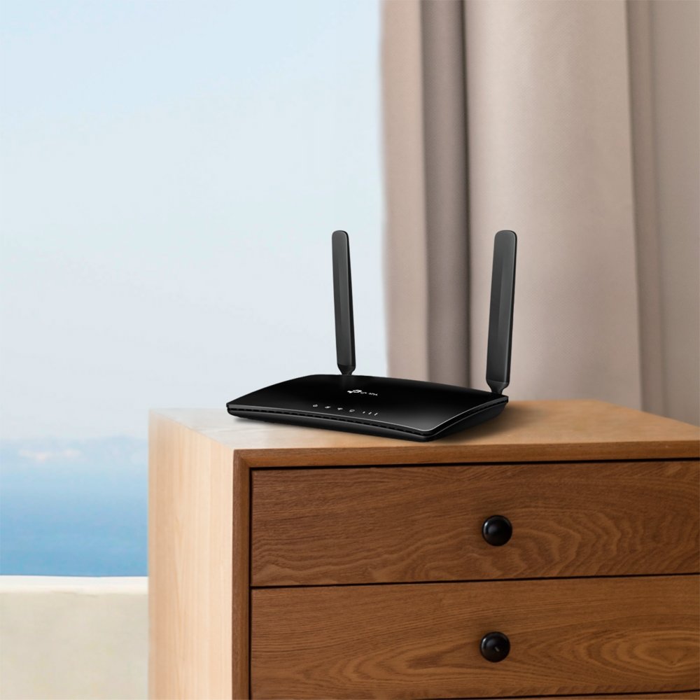 TP-Link TL-MR150 | 4G LTE Router | WiFi 4 (802.11n) | Fast Ethernet | Single-band (2,4 GHz) | Zwart 5 TP-Link TL-MR150 | 4G LTE Router | WiFi 4 (802.11n) | Fast Ethernet | Single-band (2,4 GHz) | Zwart - Afbeelding 5