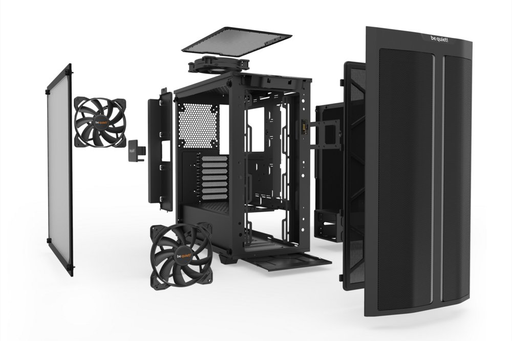be quiet! Pure Base 500DX RGB | Midi Tower | Zwart 4 be quiet! Pure Base 500DX RGB | Midi Tower | Zwart - Afbeelding 4