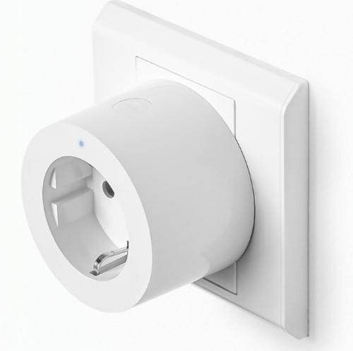 Aqara Smart Plug EU | Slimme stekker | 10A (2300W) | Actieve energiemeting | Oververhittings- en overbelastingsbeveiliging | Zigbee 3.0 | Compatibel met HomeKit, Alexa, Google Assistant | Wit 3 Google Assistant | Wit