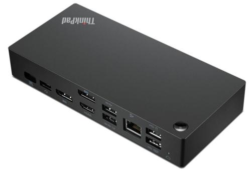 Lenovo ThinkPad Smart Dock | Universal USB-C | Thunderbolt 4 | Zwart 2 Lenovo ThinkPad Smart Dock | Universal USB-C | Thunderbolt 4 | Zwart - Afbeelding 2