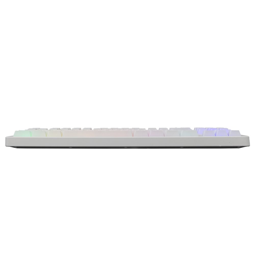 Baracuda KRILL RGB | Tenkeyless Bedraad Gaming Toetsenbord | QWERTY | Wit 3 Baracuda KRILL RGB | Tenkeyless Bedraad Gaming Toetsenbord | QWERTY | Wit - Afbeelding 3
