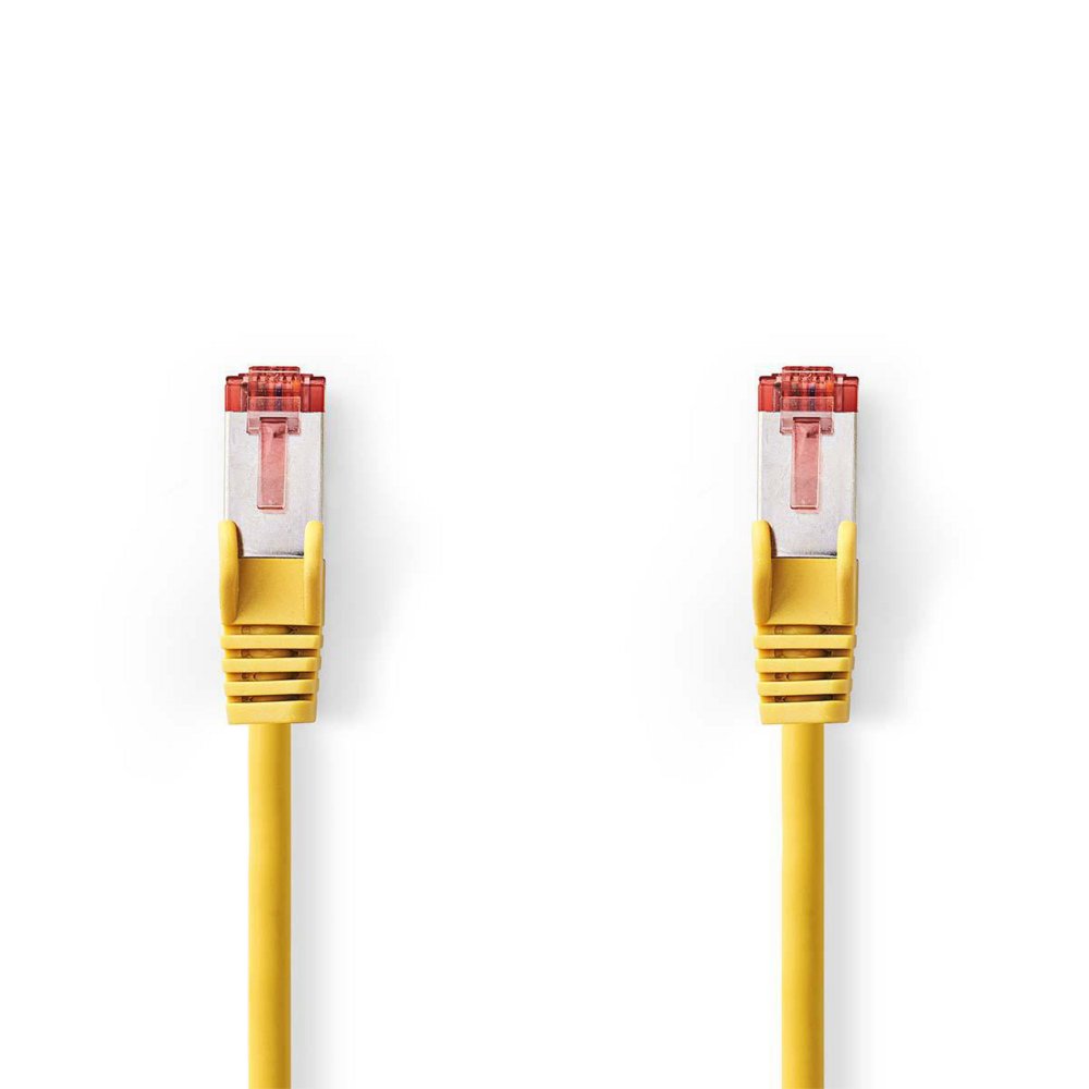 Nedis netwerkkabel | Cat6 | SF/UTP (S-FTP) | 3 m | Geel | CCGP85221YE30 1 Nedis netwerkkabel | Cat6 | SF/UTP (S-FTP) | 3 m | Geel | CCGP85221YE30