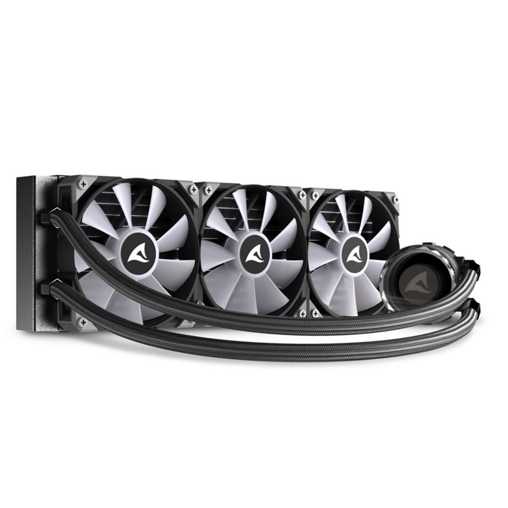 Sharkoon S90 RGB | 120mm All-in-One CPU Waterkoeler | Zwart 4 Sharkoon S90 RGB | 120mm All-in-One CPU Waterkoeler | Zwart - Afbeelding 4