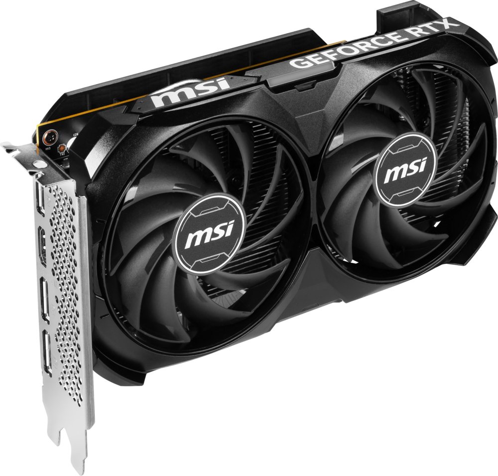 MSI GeForce RTX 4060 Ventus 2X Black OC | 8GB GDDR6 VRAM | Videokaart | GPU | Nvidia 3 MSI GeForce RTX 4060 Ventus 2X Black OC | 8GB GDDR6 VRAM | Videokaart | GPU | Nvidia - Afbeelding 3