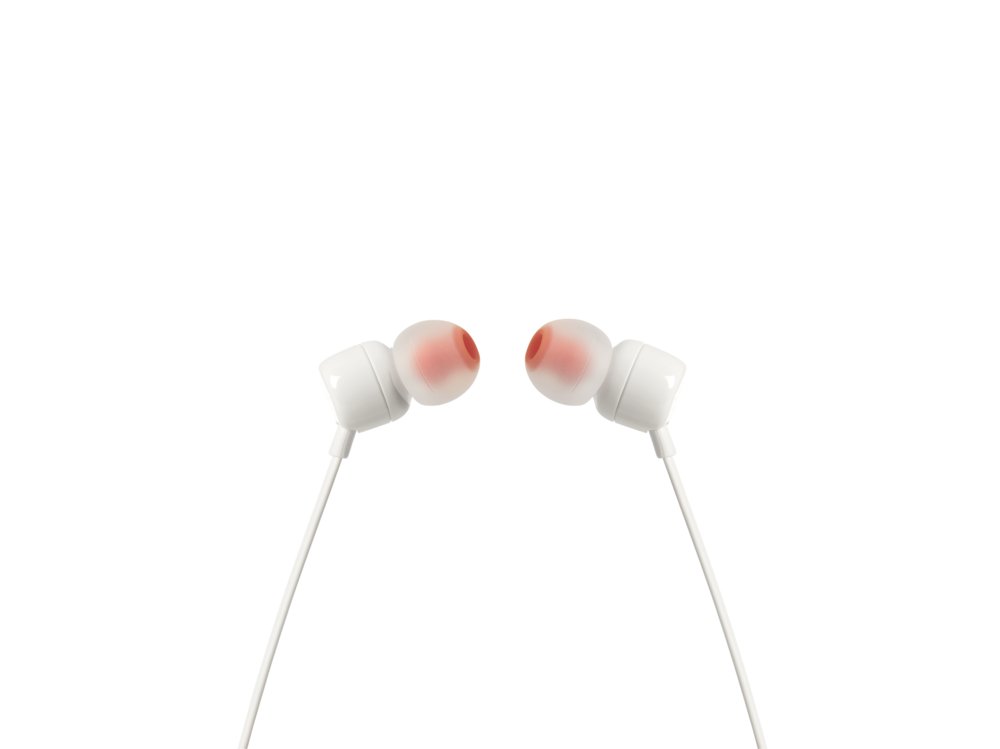 JBL Tune 110 Headset Bedraad In-ear Muziek Wit 1 JBL Tune 110 Headset Bedraad In-ear Muziek Wit