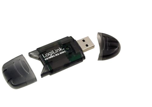 LogiLink USB 2.0 Geheugenkaartlezer | Externe Stick | SD/MMC | Zwart 4 LogiLink USB 2.0 Geheugenkaartlezer | Externe Stick | SD/MMC | Zwart - Afbeelding 4