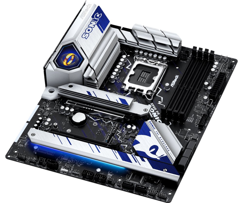 Asrock Z790 PG SONIC | Socket LGA 1700 | Intel B760 | 4xDDR5 | Micro-ATX | Moederbord 4 Asrock Z790 PG SONIC | Socket LGA 1700 | Intel B760 | 4xDDR5 | Micro-ATX | Moederbord - Afbeelding 4