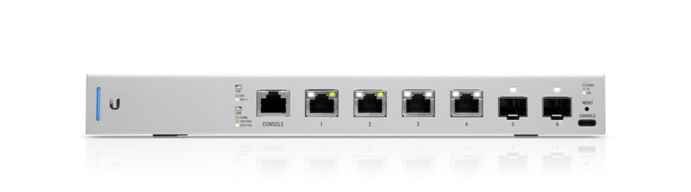 Ubiquiti UniFi US-XG-6POE | Managed Switch | 6 Poorten | 10G Ethernet (100/1000/10000) | Power over Ethernet (PoE) | 1U | Grijs 5 Ubiquiti UniFi US-XG-6POE | Managed Switch | 6 Poorten | 10G Ethernet (100/1000/10000) | Power over Ethernet (PoE) | 1U | Grijs - Afbeelding 5
