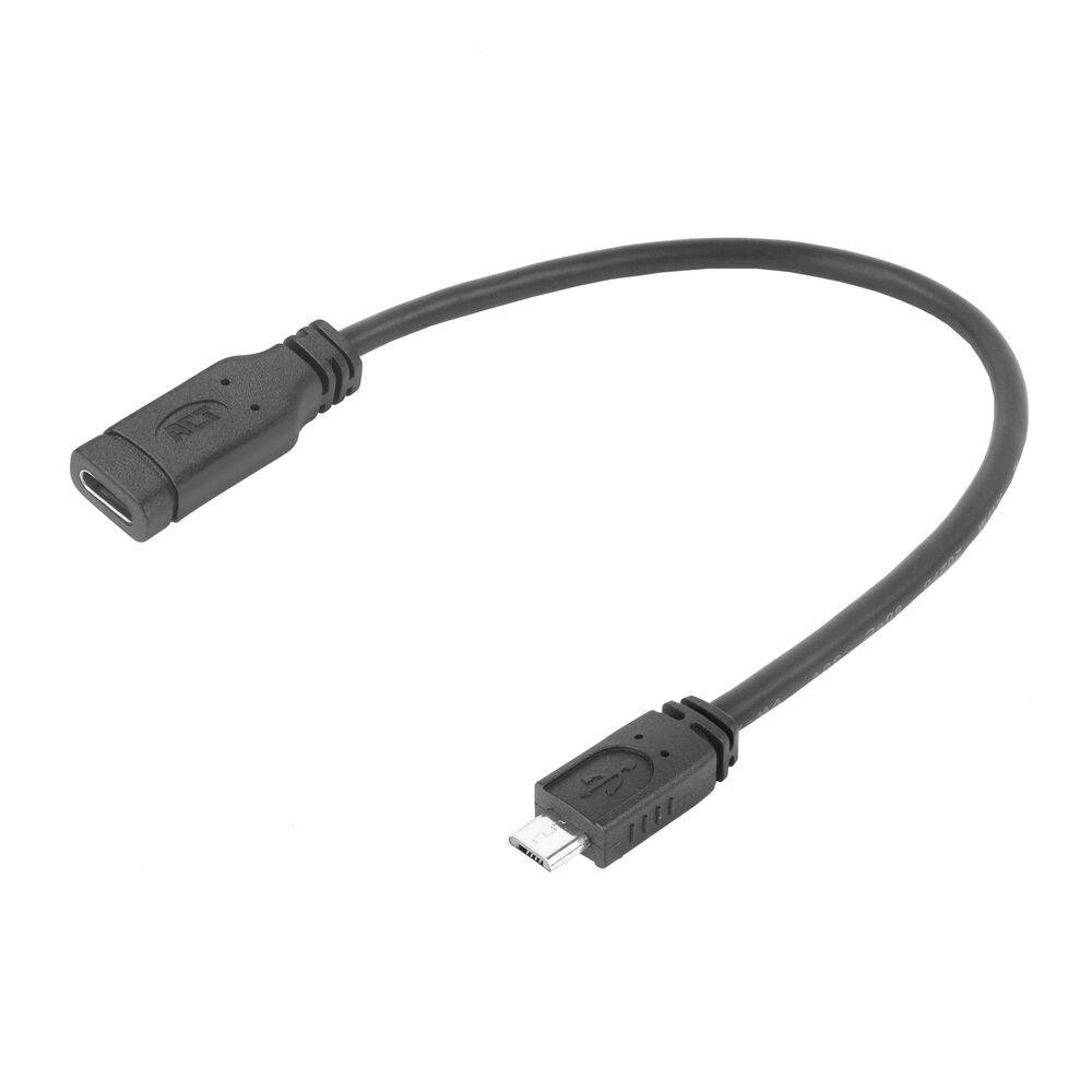 ACT Adapterkabel | USB Type-C (Female) naar USB Micro-B 2.0 (Male) 1 ACT Adapterkabel | USB Type-C (Female) naar USB Micro-B 2.0 (Male)