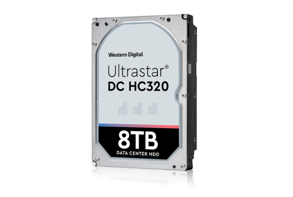 Western Digital Ultrastar DC HC320 | 8TB 3.5" HDD | SATA III | 7200 rpm | Enterprise-Class 1 Western Digital Ultrastar DC HC320 | 8TB 3.5" HDD | SATA III | 7200 rpm | Enterprise-Class