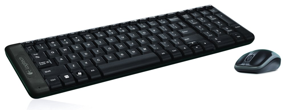 Logitech MK220 | Draadloze Desktop Set | Compact Toetsenbord + Muis | Zwart 2 Logitech MK220 | Draadloze Desktop Set | Compact Toetsenbord + Muis | Zwart - Afbeelding 2