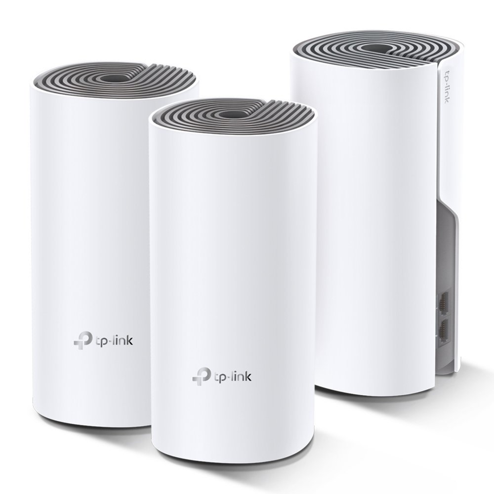 TP-Link Deco E4 (3-pack) | Dual-band WiFi 5 Mesh Router | Fast Ethernet | AC1200 1 TP-Link Deco E4 (3-pack) | Dual-band WiFi 5 Mesh Router | Fast Ethernet | AC1200