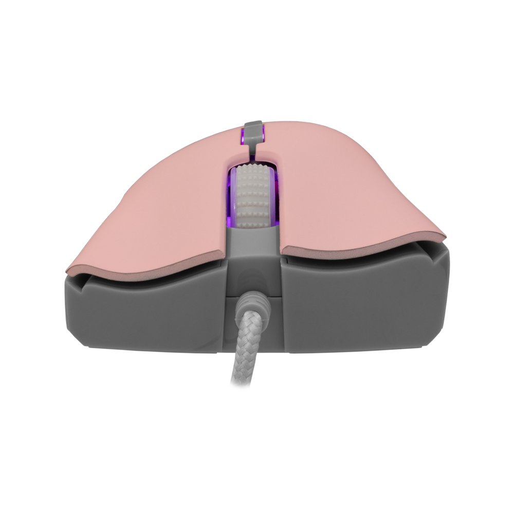 Baracuda LOBSTER RGB | Bekabelde Gaming Muis | USB-A | 6400 DPI | Roze 3 Baracuda LOBSTER RGB | Bekabelde Gaming Muis | USB-A | 6400 DPI | Roze - Afbeelding 3