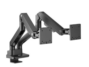 ACT AC8342 Premium | Verstelbare Monitor-bureaubeugel | Tot 35" | Max 20kg | VESA 100x100 | 2 Monitoren