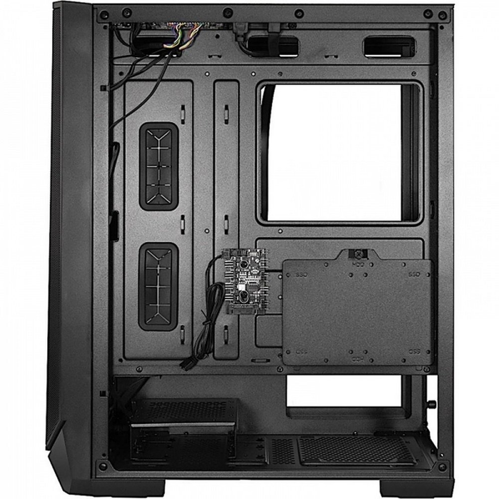 Inter-Tech IT-3503 Airstream RGB | Tower Case | Zwart 5 Inter-Tech IT-3503 Airstream RGB | Tower Case | Zwart - Afbeelding 5