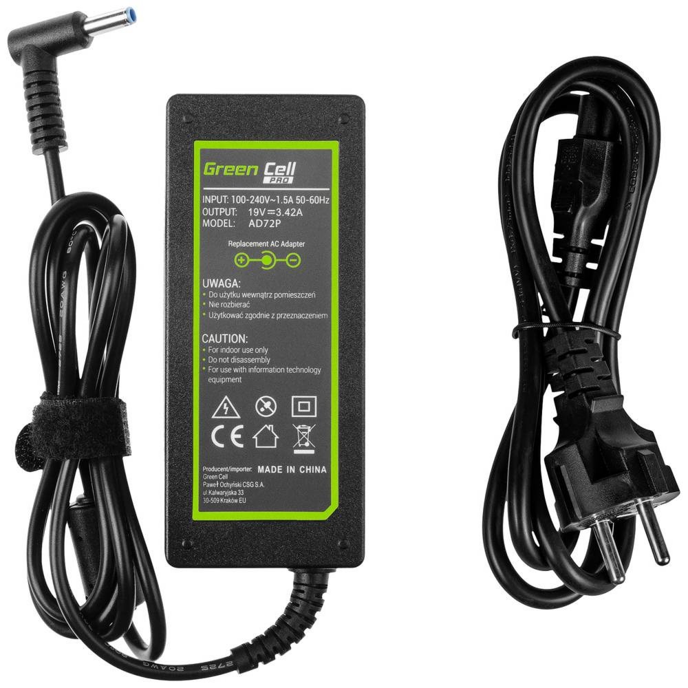 Green Cell GC-AD72P Laptopadapter | 65 W 19V 3.42A 1 Green Cell GC-AD72P Laptopadapter | 65 W 19V 3.42A