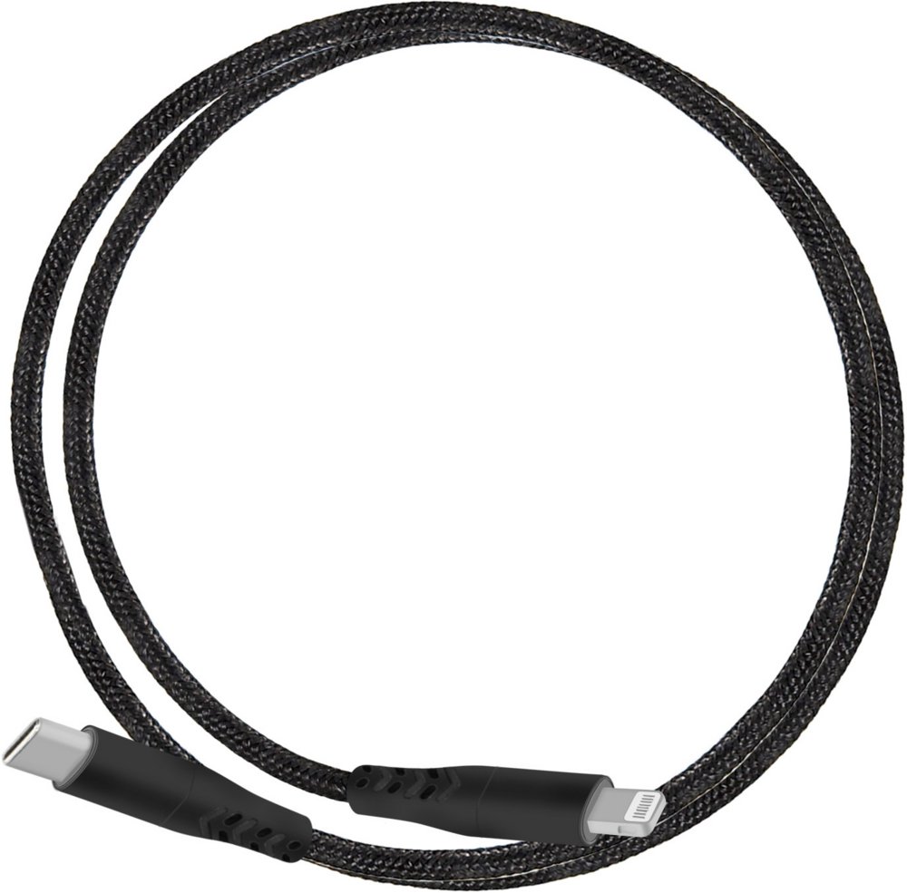 Mobiparts Rugged kabel | USB-C naar Lightning | 1 m | Zwart | MP-113062 3 Mobiparts Rugged kabel | USB-C naar Lightning | 1 m | Zwart | MP-113062 - Afbeelding 3